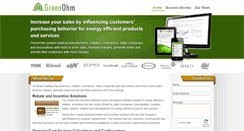 Desktop Screenshot of greenohm.com